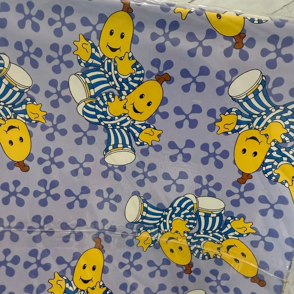 american greetings bananas in pajamas wrapping paper new‎